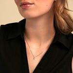 Collier Poem Argent Jaune Topaze Oxyde De Zirconium - Colliers avec pierres Femme | Marc Orian