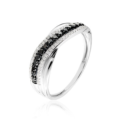 Bague Calliste Or Blanc Diamant - Bagues Femme | Marc Orian