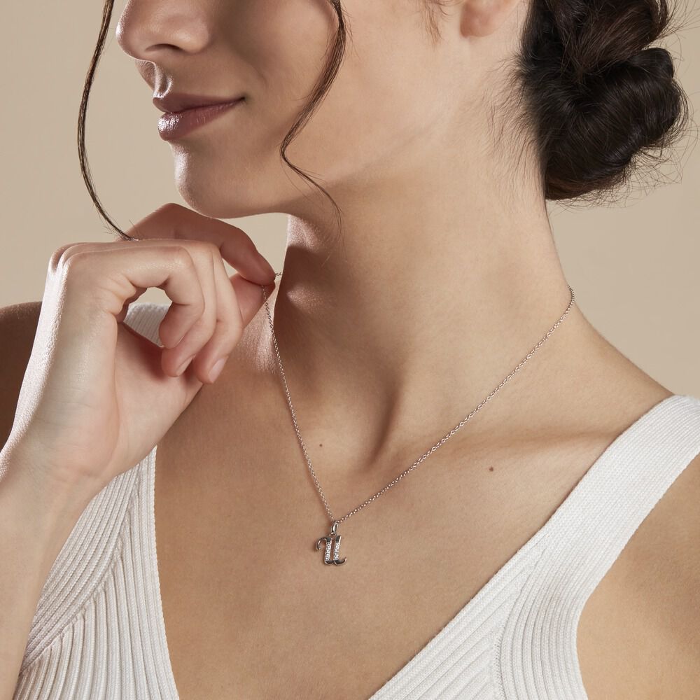 Collier Argent Fifi Oxydes De Zirconium - Colliers avec pierres Femme | Marc Orian