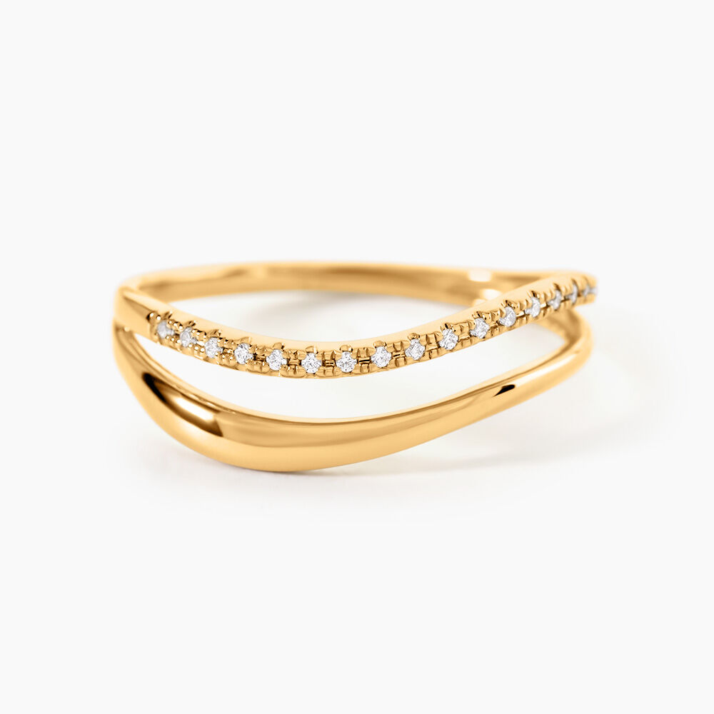 Bague Rosanne Or Jaune Diamant - Bagues pierres pr&eacute;cieuses Femme | Marc Orian