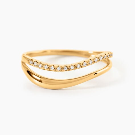Bague Rosanne Or Jaune Diamant - Bagues pierres pr&eacute;cieuses Femme | Marc Orian
