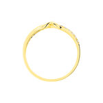 Bague Celien Or Jaune Oxyde - Bagues avec pierre Femme | Marc Orian