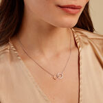 Collier Fei Or Jaune Argent Blanc Oxyde De Zirconium - Colliers avec pierres Femme | Marc Orian