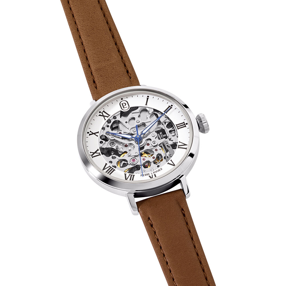 Montre Pierre Lannier Lannier Automatique 35 Blanc - Montres automatiques Femme | Marc Orian