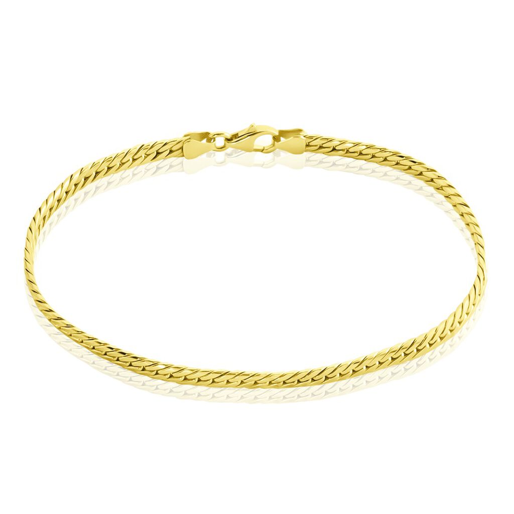 Bracelet Izel Maille Anglaise Or Jaune - Bracelets mailles Femme | Marc Orian