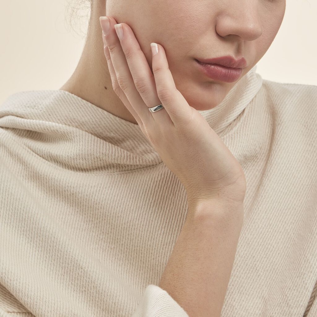 Bague Soha Or Blanc Diamant - Bagues Femme | Marc Orian