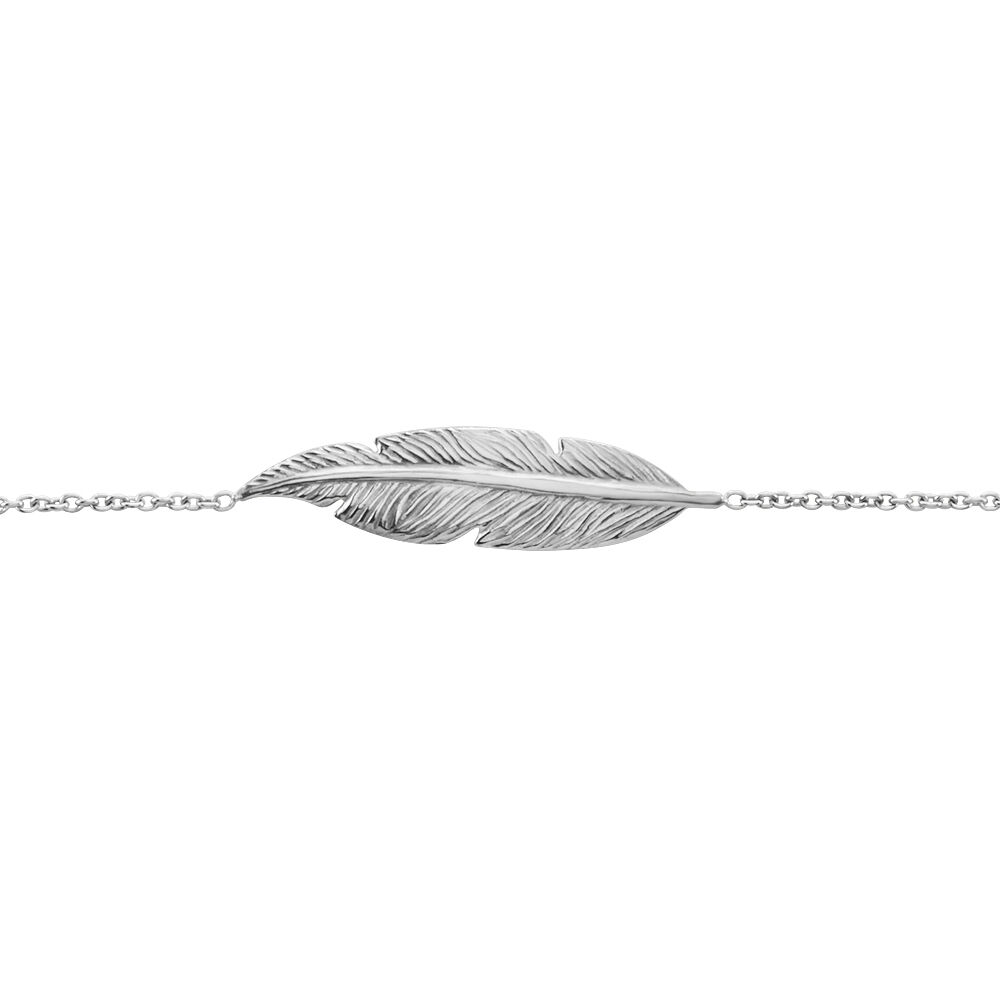 Bracelet Argent Blanc Irene - Bracelets chaînes Femme | Marc Orian
