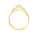 Bague Filipa Or Bicolore Oxyde De Zirconium - Solitaires Femme | Marc Orian