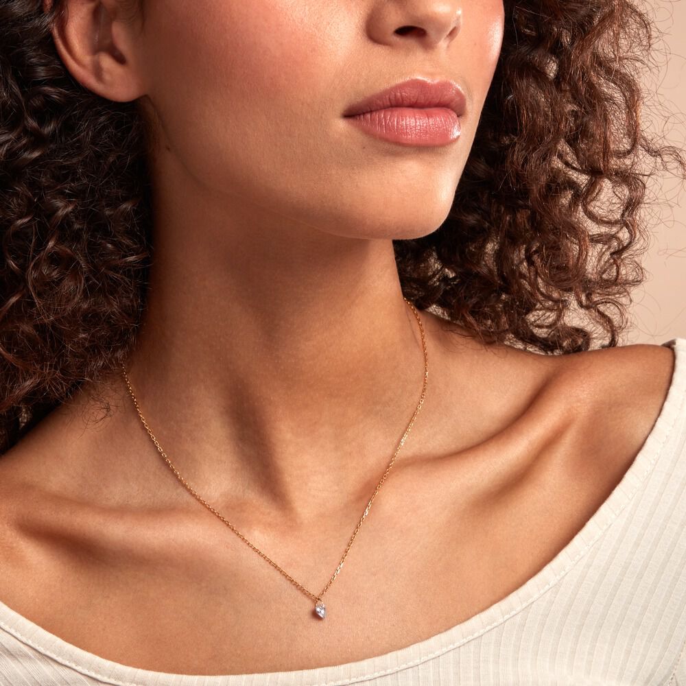 Collier Crush Plaqué Or Jaune Oxyde De Zirconium - Colliers avec pierres Femme | Marc Orian