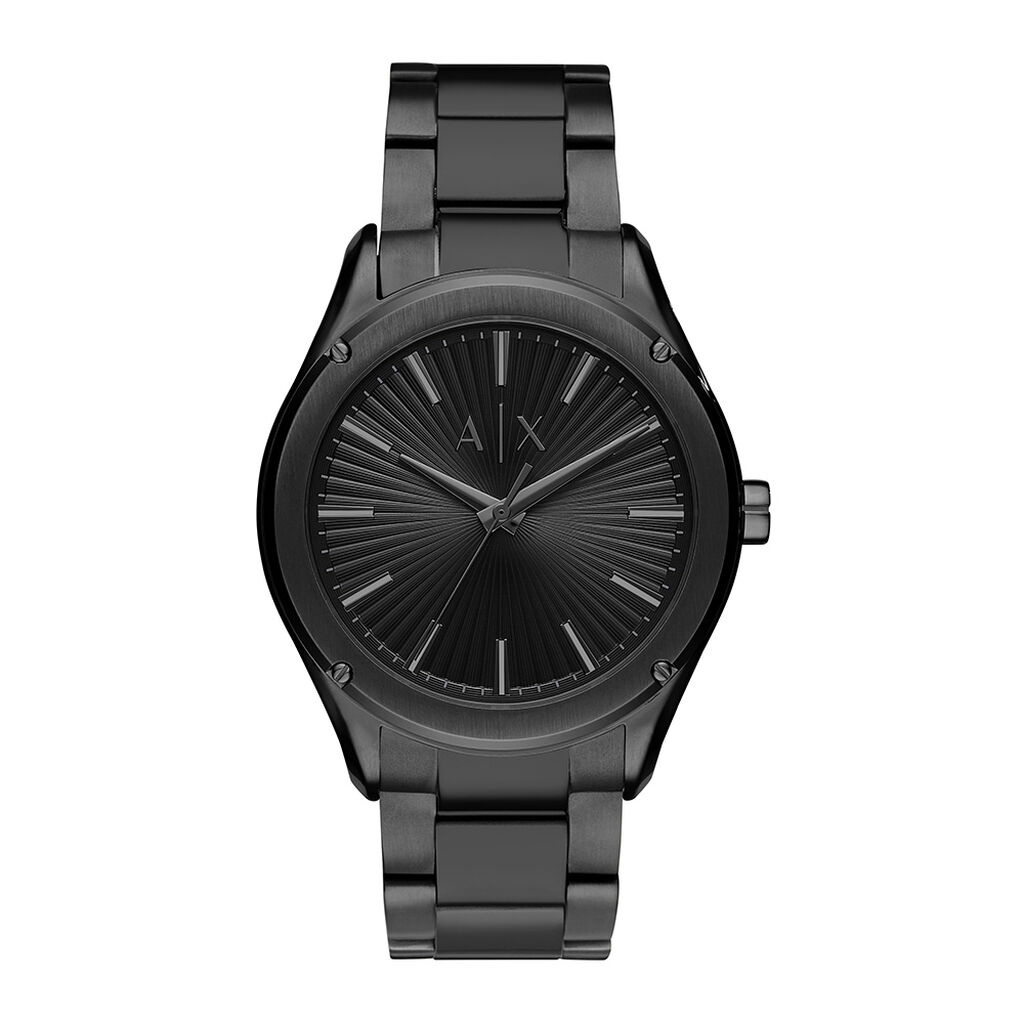 Montre Armani Exchange Fitz Noir - Montres classiques Homme | Marc Orian