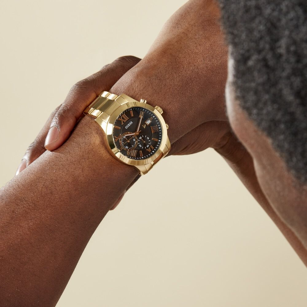 Montre Guess Atlas Noir - Montres classiques Homme | Marc Orian
