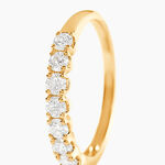 Alliance Hera Or Jaune Diamant - Alliances avec pierres Femme | Marc Orian