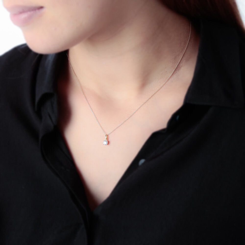 Pendentif Victoria Or Jaune Diamant - Pendentifs Femme | Marc Orian