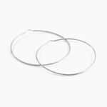 Cr&eacute;oles Dominae Or Blanc - Grosses cr&eacute;oles Femme | Marc Orian