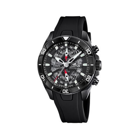 Montre Lotus Vortex Noir - Montres &eacute;tanches Homme | Marc Orian