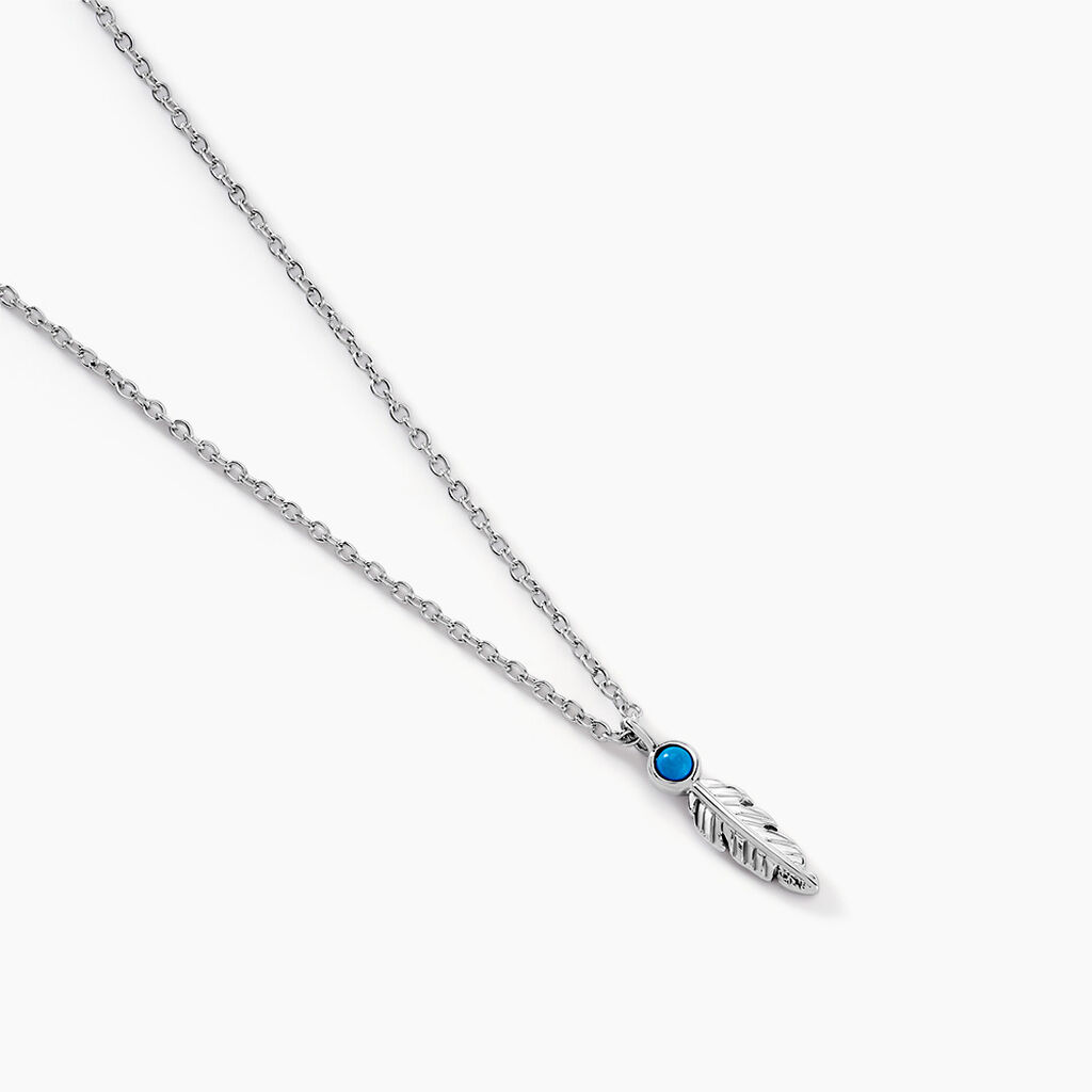 Collier Nahara Argent Blanc Oxyde De Zirconium - Colliers avec pierres Femme | Marc Orian