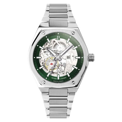 Montre Pierre Lannier Automatic Vert - Montres automatiques Homme | Marc Orian