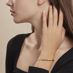 Bracelet Ivy Maille Haricot Or Jaune - Bracelets cha&icirc;nes Femme | Marc Orian