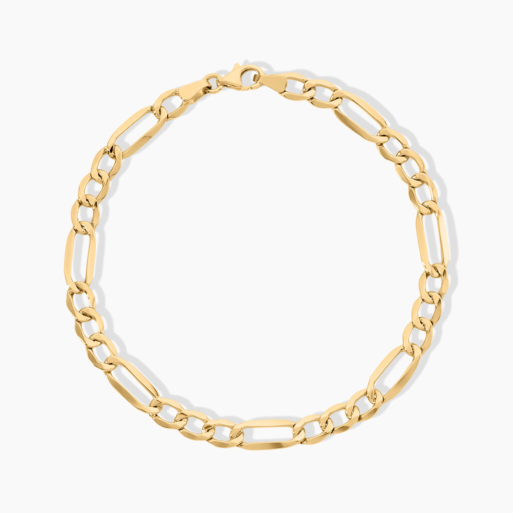 Bracelet Cameo Argent Dor&eacute; A L'Or 750/1000 - Bracelets cha&icirc;nes Femme | Marc Orian