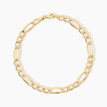 Bracelet Cameo Argent Dor&eacute; A L'Or 750/1000 - Bracelets cha&icirc;nes Femme | Marc Orian