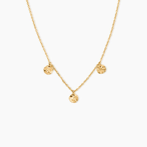 Collier Madalen Argent Dor&eacute; A L'Or 750/1000 - Colliers ete Femme | Marc Orian