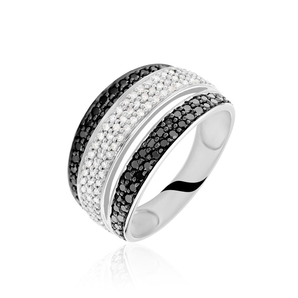 Bague Cihan Or Blanc Diamant - Bagues pierres pr&eacute;cieuses Femme | Marc Orian
