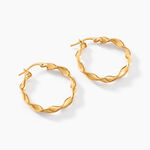 Cr&eacute;oles Lexus Or Jaune - Cr&eacute;oles Femme | Marc Orian