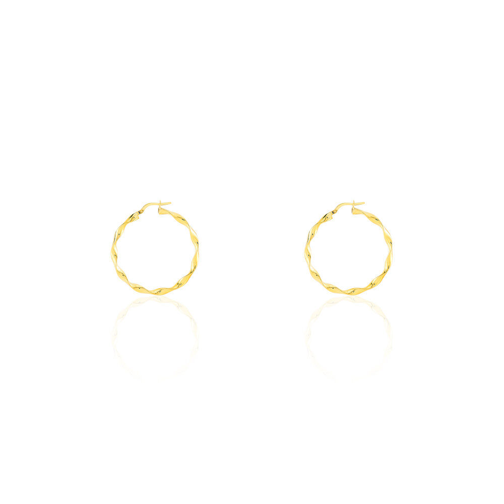 Créoles Falbala Or Jaune - Créoles Femme | Marc Orian