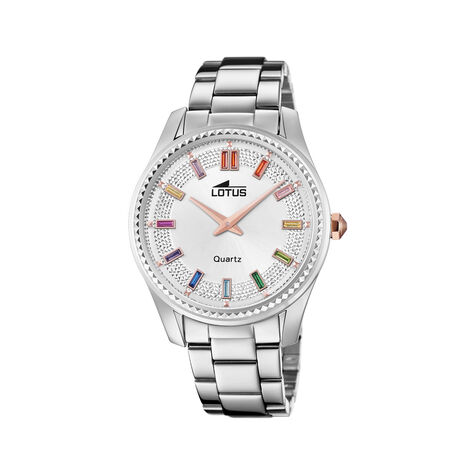Montre Lotus Bliss Argenté - Montres étanches Femme | Marc Orian