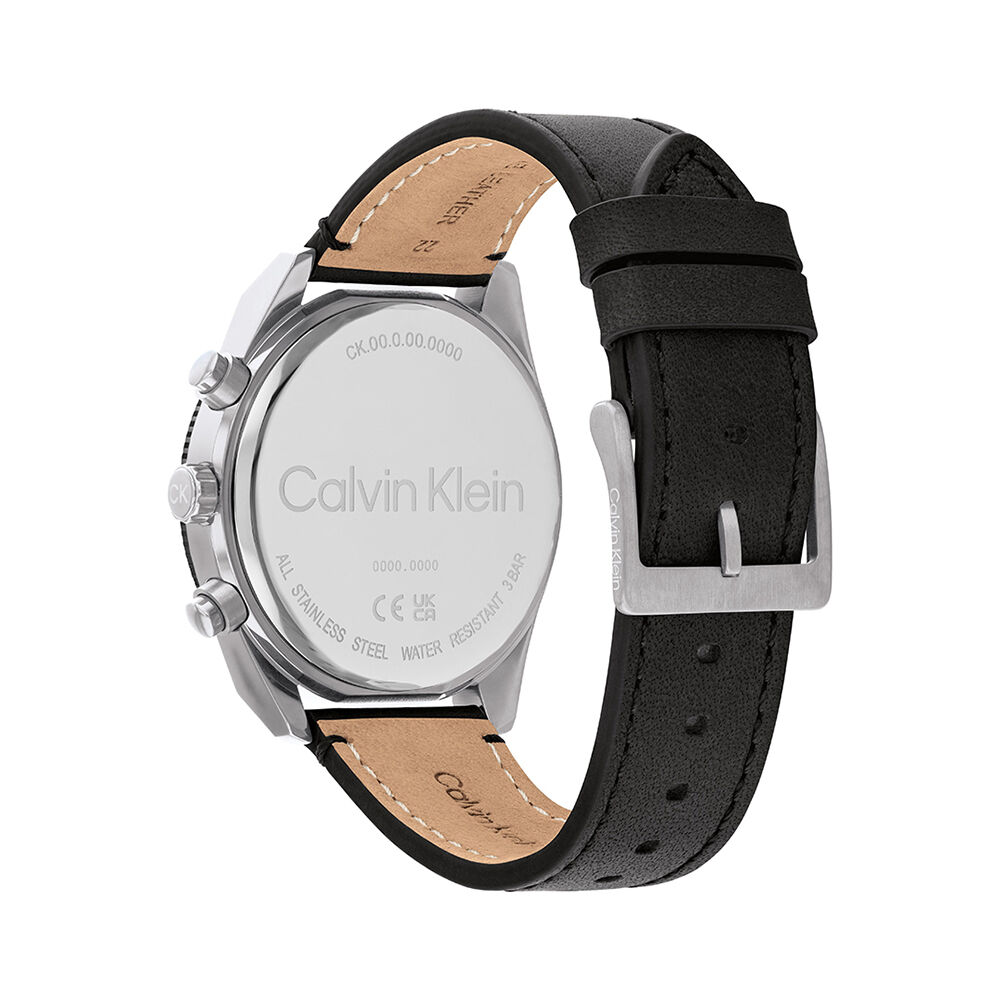 Montre Calvin Klein Impact Multifonctions Noir - Montres &eacute;tanches Homme | Marc Orian