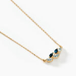 Collier Oc&eacute;an Or Jaune Topaze - Colliers avec pierres Femme | Marc Orian