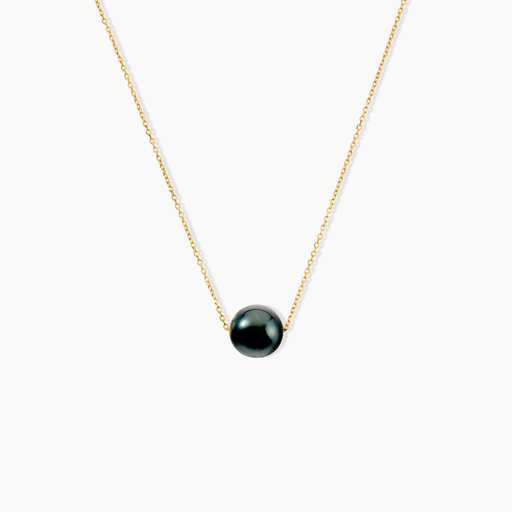 Collier Sissy Or Jaune Perle De Culture De Tahiti - Colliers avec pierres Femme | Marc Orian