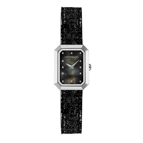 Montre Herbelin Octogone Nacre Noire - Montres étanches Femme | Marc Orian