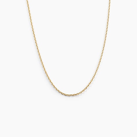 Chaîne Igoa Maille Forçat Diamantee Or Jaune - Chaines Femme | Marc Orian