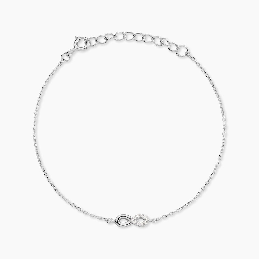 Bracelet Kara Argent Blanc Oxyde De Zirconium - Bracelets fantaisie Femme | Marc Orian