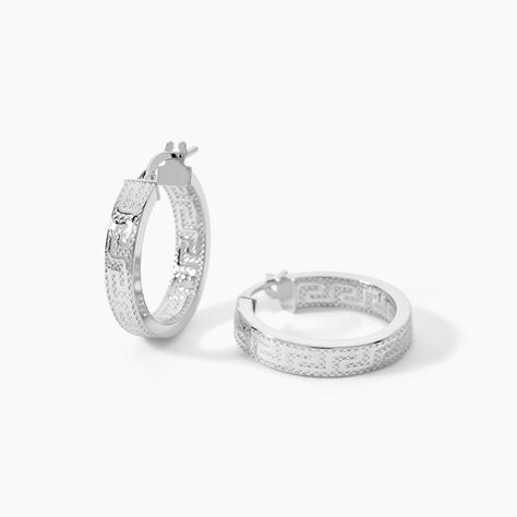 Cr&eacute;oles Ugenie Or Blanc - Cr&eacute;oles Femme | Marc Orian