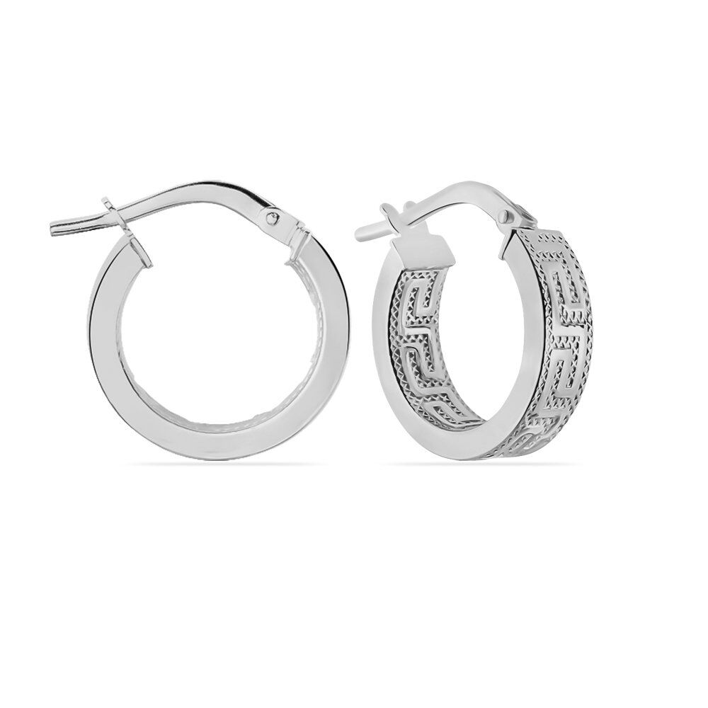Créoles Ugenie Or Blanc - Créoles Femme | Marc Orian