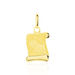 Pendentif Lamie Zodiaque Parchemin Or Jaune - Bijoux personnalisés Famille | Marc Orian