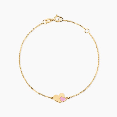 Bracelet Or Jaune Isa Lise Smalto - Bracelets cha&icirc;nes Enfant | Marc Orian