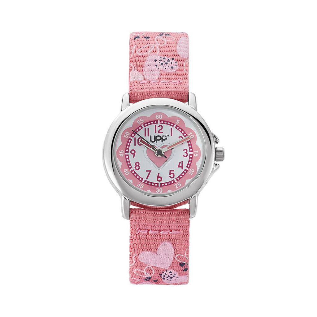 Montre Upp Lea Blanc Et Rose - Montres étanches Enfant | Marc Orian