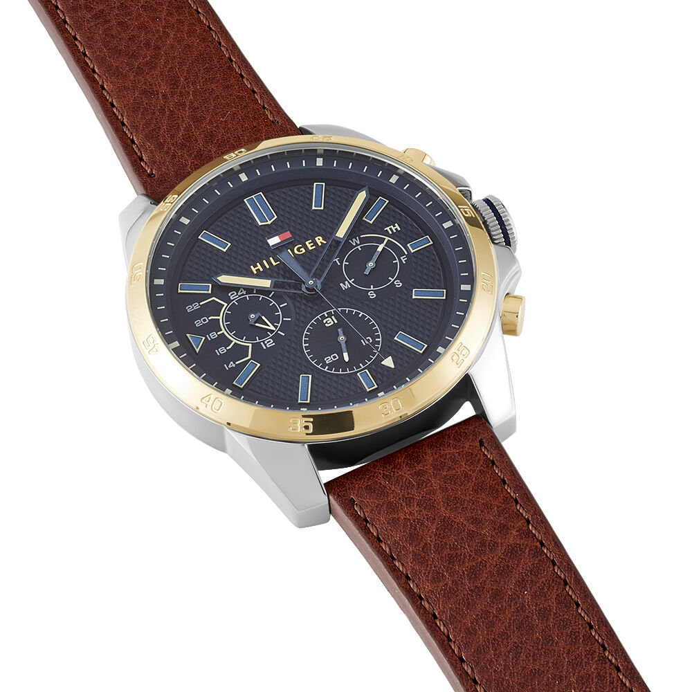 Montre Tommy Hilfiger Decker Bleu - Montres classiques Homme | Marc Orian