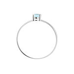 Bague Lily Or Blanc Topaze - Bagues pierres fines Femme | Marc Orian