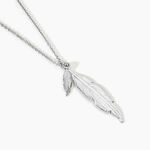 Collier Violka Argent Blanc - Colliers fantaisie Femme | Marc Orian
