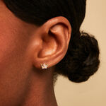 Boucles D'Oreilles Puces Bohumir Or Jaune Oxyde De Zirconium - Puces Enfant | Marc Orian