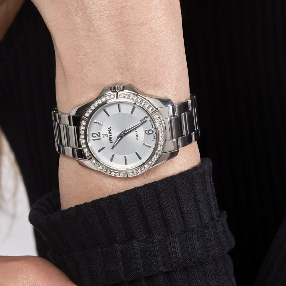 Montre Festina Mademoiselle Argenté - Montres étanches Femme | Marc Orian