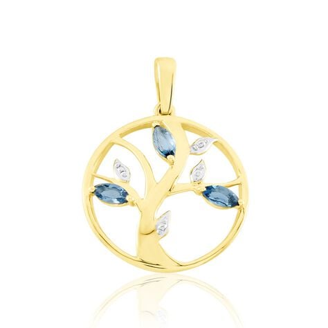Pendentif Or Jaune Godolieba Topazes - Pendentifs Femme | Marc Orian
