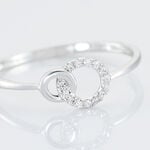 Bague Mahaut Or Blanc Diamant - Bagues pierres pr&eacute;cieuses Femme | Marc Orian