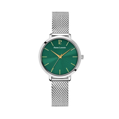 Montre Pierre Lannier Chouquette Vert - Montres &eacute;tanches Femme | Marc Orian