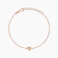 Bracelet Kelvyn Argent Rose Oxyde De Zirconium