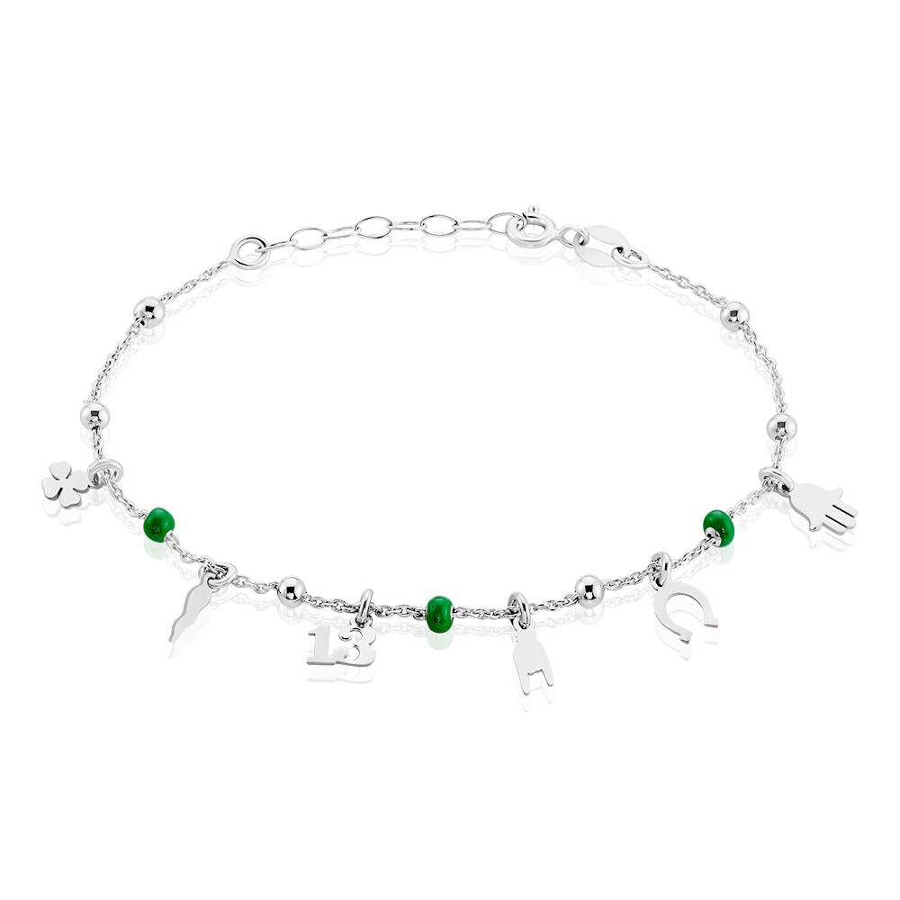Bracelet Suzanna Argent Blanc - Bracelets fantaisie Femme | Marc Orian